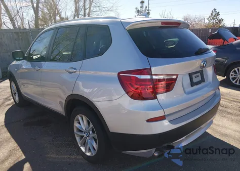 2013 BMW X3 xDrive28I from USA, damaged, VIN 5UXWX9C5XD0A12004
